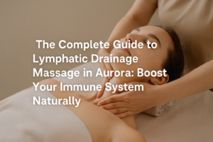 Speed up recovery with post-surgery lymphatic massage in Aurora. Reduce swelling, ease discomfort, and heal faster with expert care.